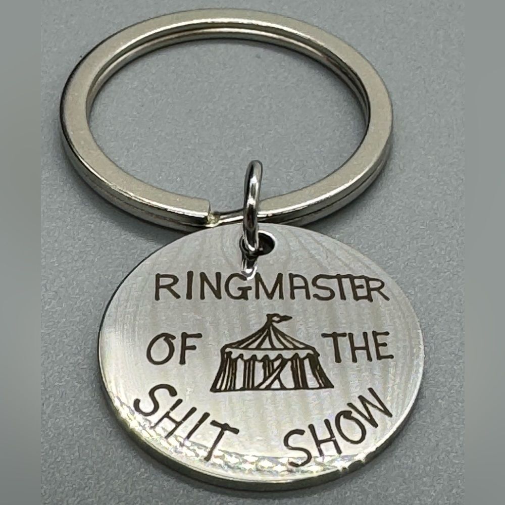 BAG CHARM Key Chain "Ring Leader"
